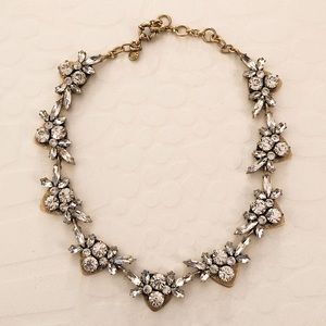 J. Crew Glam Crystal Necklace
